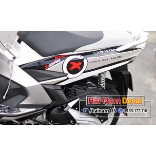 Tem Trùm Air Blade Trắng Ohlin Exedy