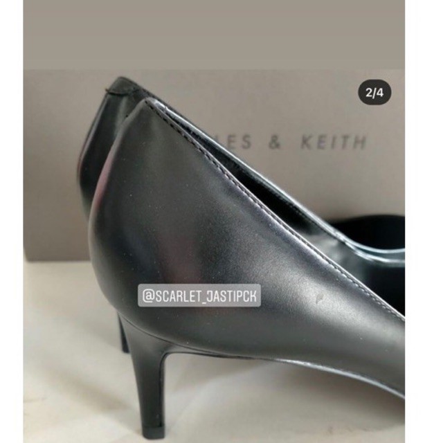 Giày Thể Thao Charles & Keith Màu Đen Size 36 / 40 100% Chính Hãng