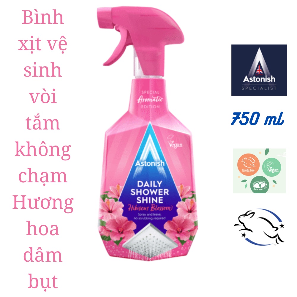 Bình xịt vệ sinh vòi tắm không chạm Astonish C6730