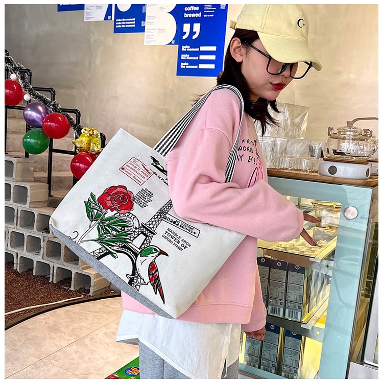 Túi Đeo Vai Thời Trang Học Sinh, Sinh Viên  Dung Tích Lớn 2N019 – 2 Ngân Shop