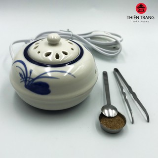 Lư xông trầm dùng điện Mộc Lan LXD02