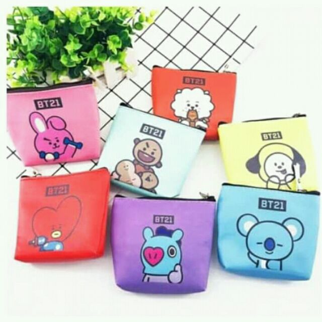 Túi đựng tiền BT21, Kpop