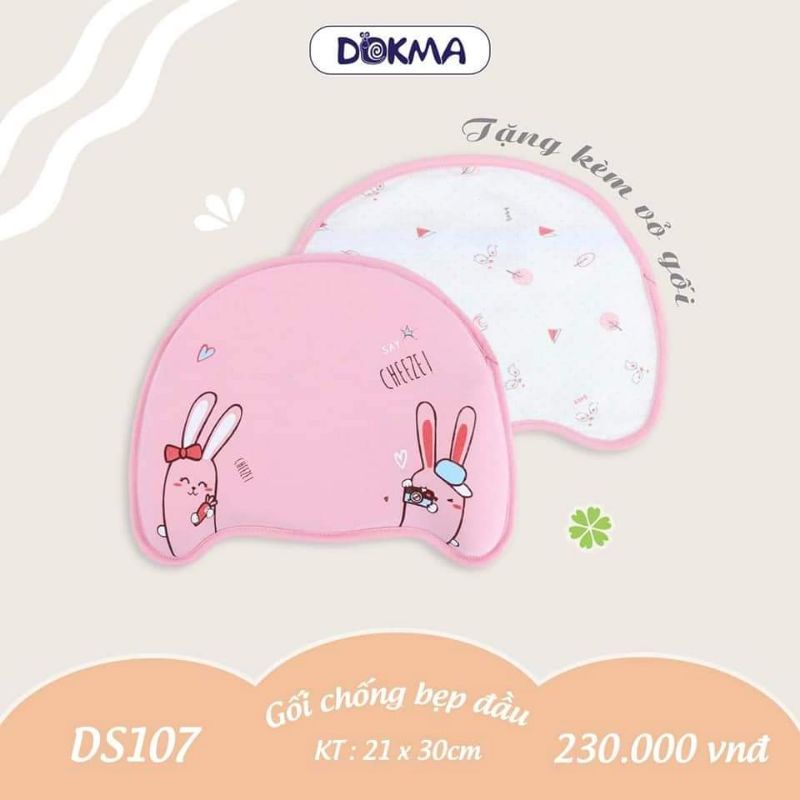 Gối cao su non chống bẹp đầu Dokma DS107