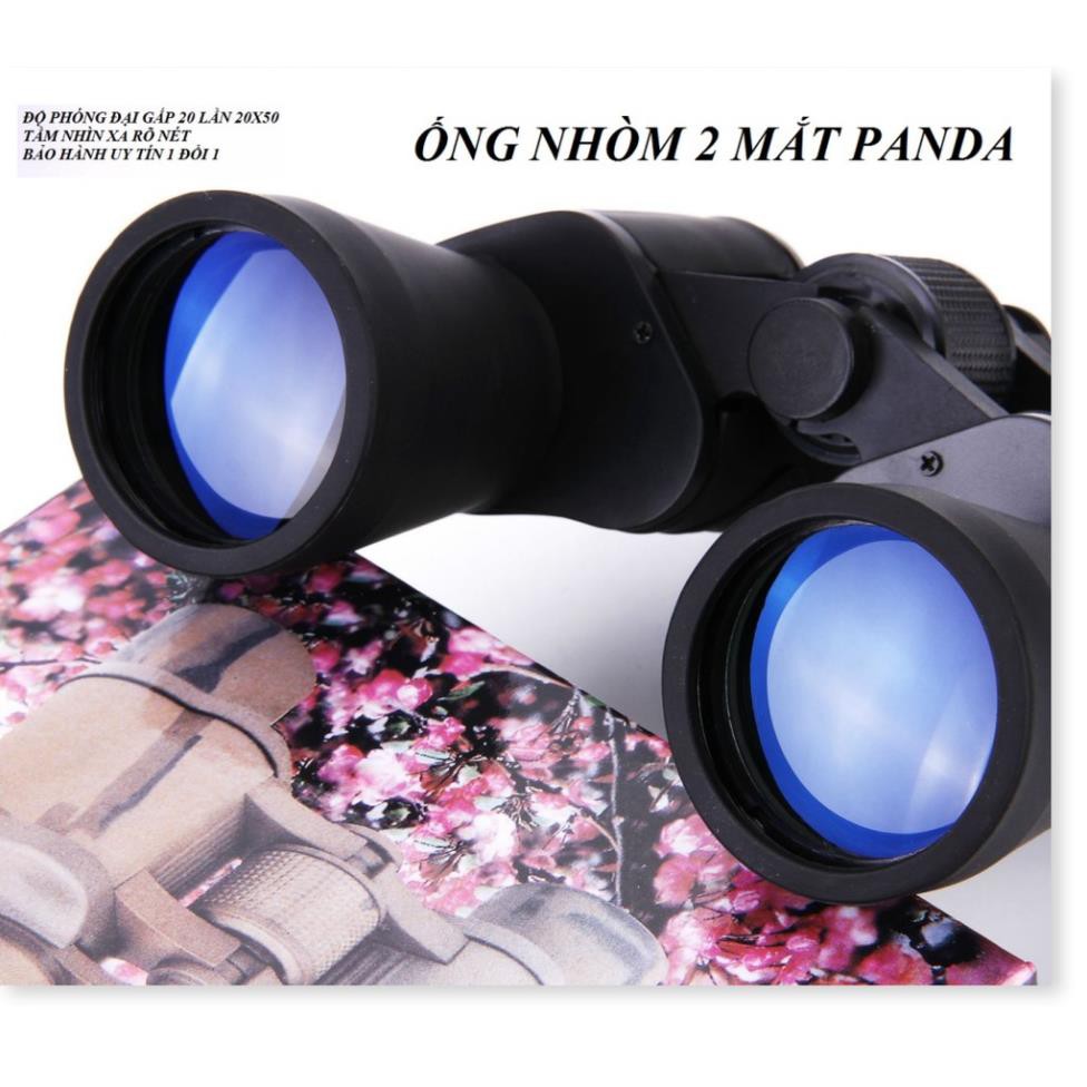 ✔️ Ống Nhòm Panda (Binocular) 2 Mắt Zoom Siêu Xa Hình Ảnh Rõ Nét - Đi Săn Ong, Rừng, Du Lịch, Phượt [Bảo Hành 1 Đổi 1]