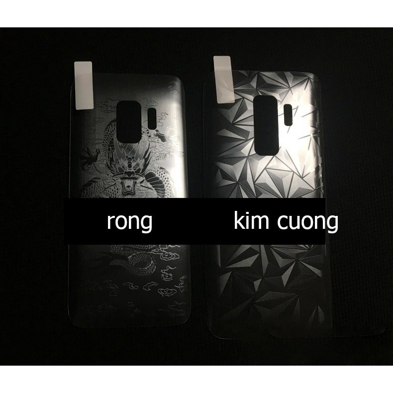 skin dán lưng 3D samsung S7 , S7 edge , S8 , S8 plus , S9 , S9 plus.