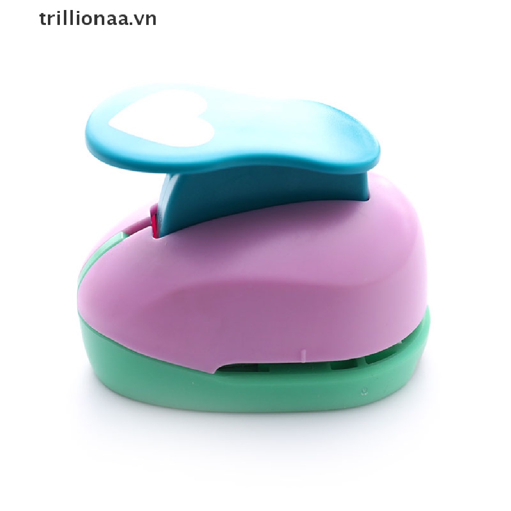 Máy Dập Nổi Giấy Dập Nổi Hình Trái Tim DIY Cho Trẻ Em
