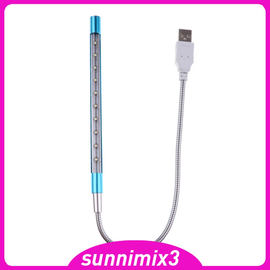 Đèn Led Usb Mini Linh Hoạt Cho Bàn Phím Máy Tính