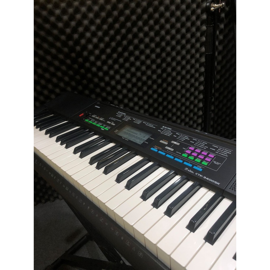 Đàn Organ Casio CTK-3400 (Like new 99%)