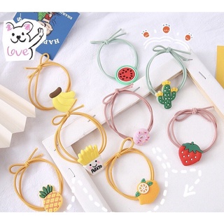 1 Dây buộc tóc caosu dể thương ( Giao ngẫu nhiên)