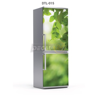 Decal dán trang trí tủ lạnh, miếng dán tủ lạnh chất liệu decal cao cấp chống thấm nước đủ kích thước Decal24h DTL-015