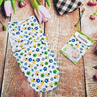 Ủ Kén Cotton Sơ Sinh SwaddleMe Mềm Mại, Không Hầm Bí Chống Giật Mình Dùng Cho Bé