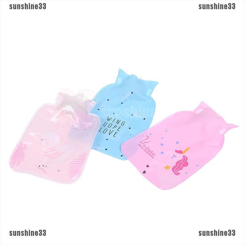 Túi Chườm Nóng Bằng PVC Họa Tiết Hoạt Hình Dễ Thương