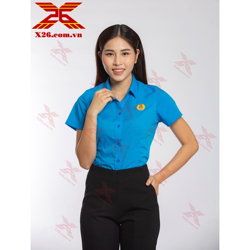 Sơ mi Công đoàn Cao cấp cộc tay