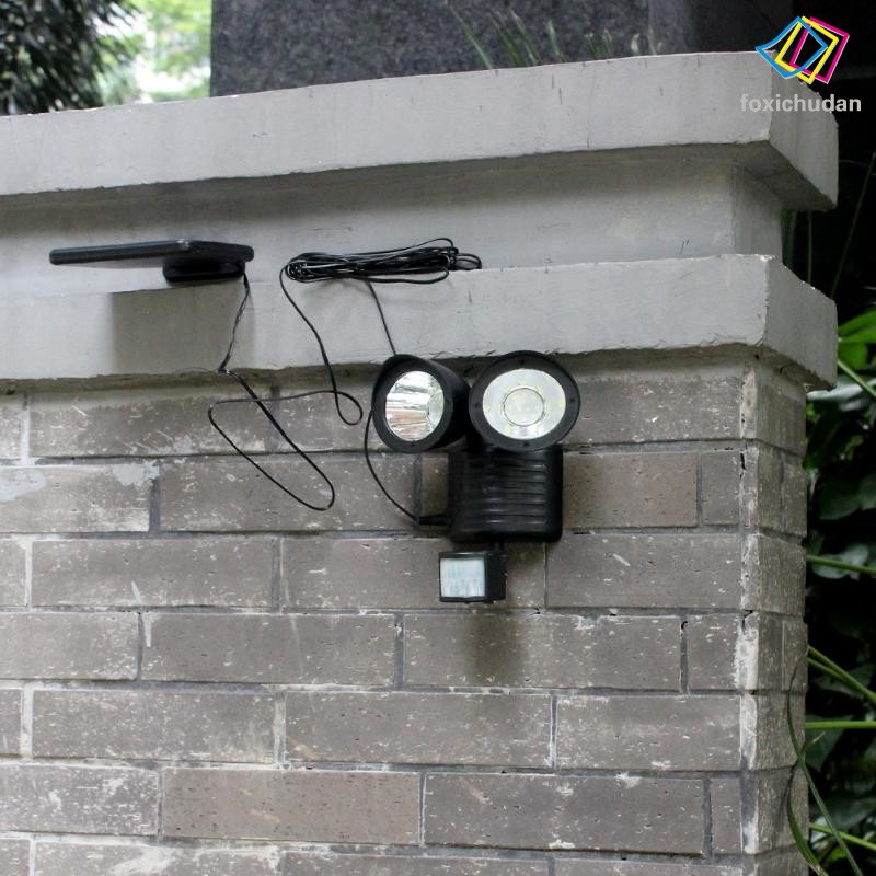 SENSOR Đèn Led 22 Bóng Cảm Biến Chuyển Động Sử Dụng Năng Lượng Mặt Trời