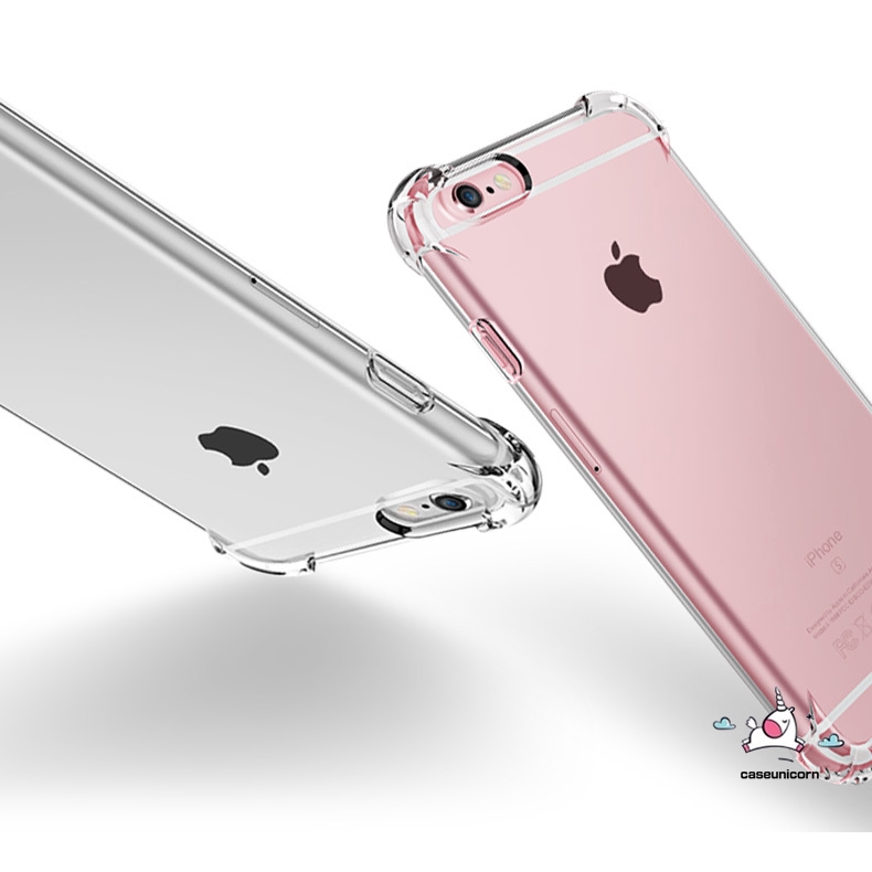 Ốp Điện Thoại Silicon Mềm Trong Suốt Chống Sốc Cho iPhone 5 5S 6 7 8 Plus 6SPlus 8Plus X XR XS 11 Pro MAX