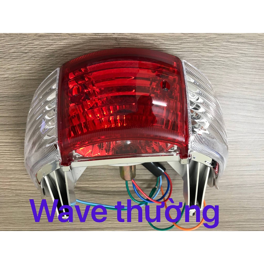 Đèn hậu wave alpha + đuôi bóng