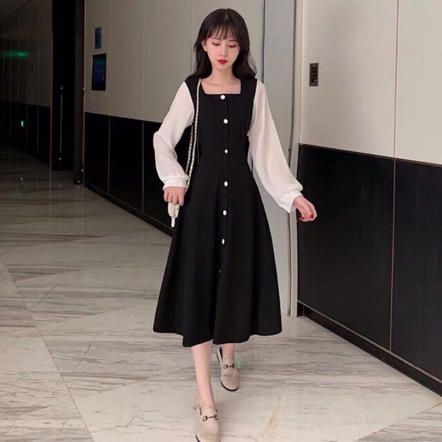[50kg-120kg] Đầm Bigsize MS848. Khách Ib Để Được Tư Vấn Chọn Size.