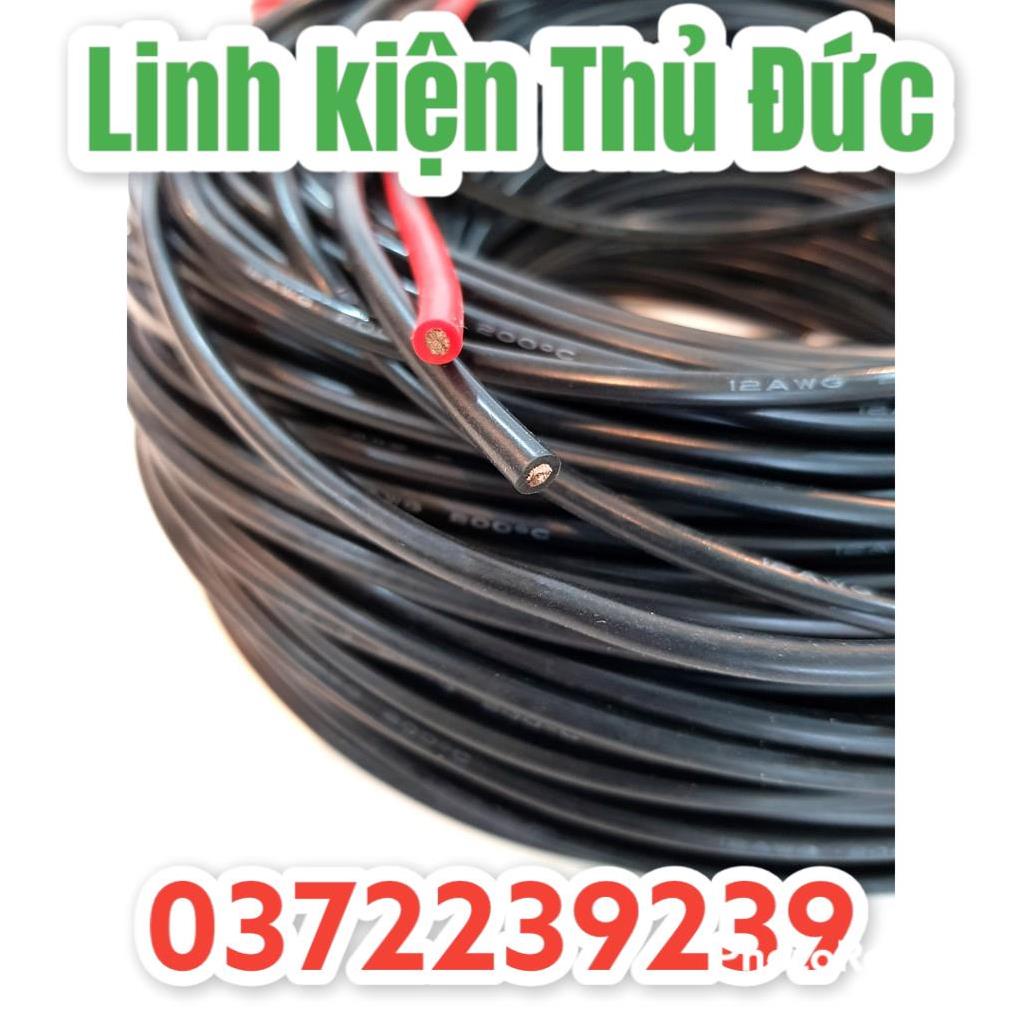 Lktd BN. Dây điện Silicon dẻo 16 AWG , chịu nhiệt  200độ chuyên dụng.