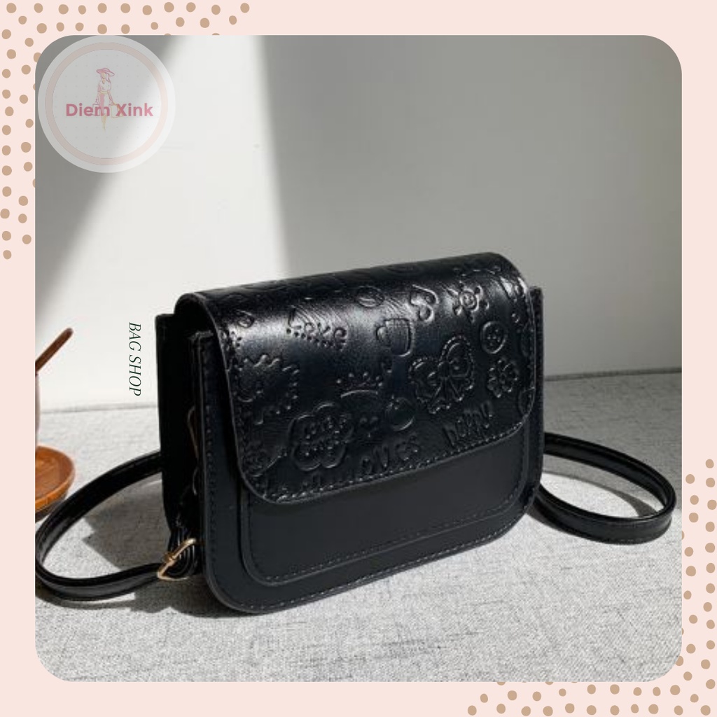 FREE SHIP EXTRA PLUS- Túi đeo chéo cao cấp có ngăn phụ đựng thẻ- Diem Store- T 26
