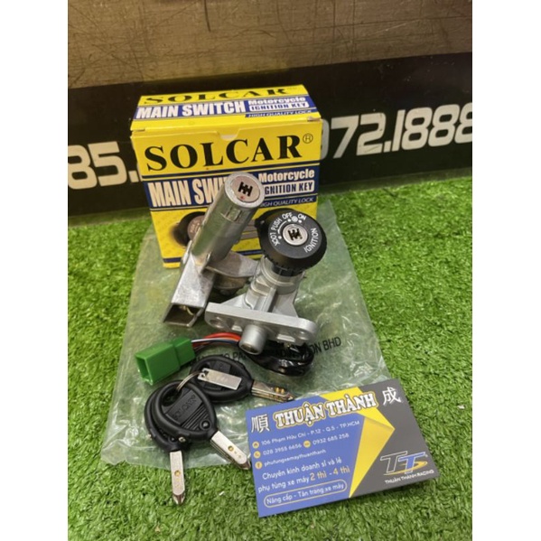 Khoá máy sport 6 cạnh chống trộm / chống bẻ - Xipo - RGV - Satria 2000