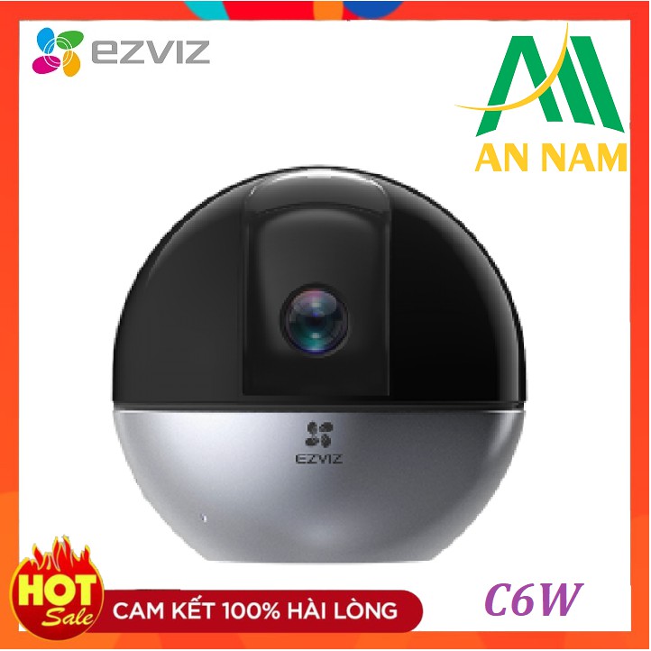 Camera IP Wifi 4MP EZVIZ C6W quay quét 360 độ