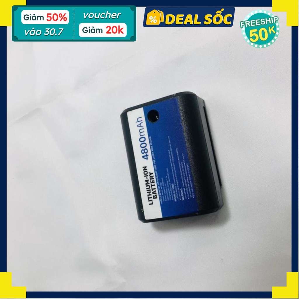 Pin máy laser DUNG LƯỢNG 4800MAH dùng được các máy laser trên thị trường như Yamasu,akuza,tboss,maki