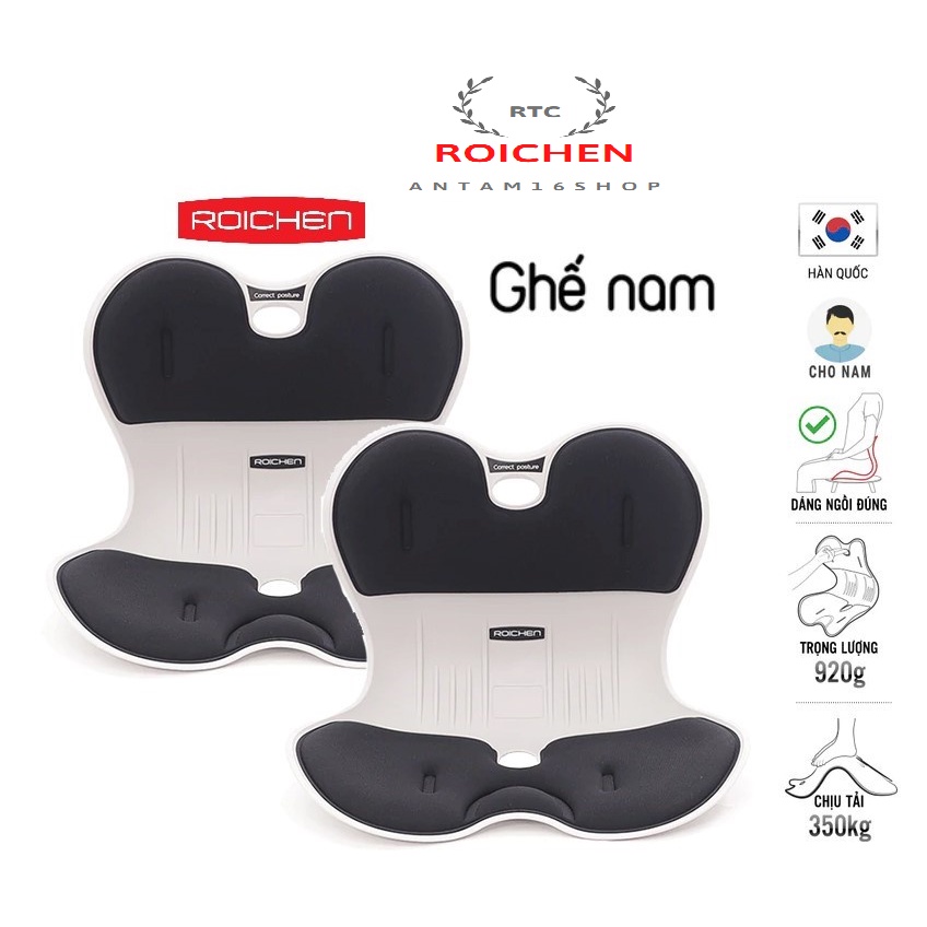Ghế Roichen Hàn Quốc hỗ trợ chuẩn tư thế ngồi, dùng cả Nam, Nữ, Trẻ em, chống cận, chống gù,Ghế ngồi thiền thư giãn