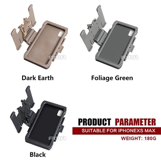 FMA Tactical Phone Case Mobile Pouch MOLLE  Shell For IphoneXs Max Shockproof 1324