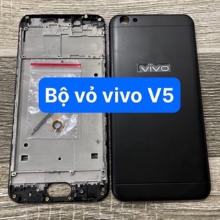 Bộ vỏ vivo v5 / v5s / y67 lắp chung,kèm khay sim, , kính camera