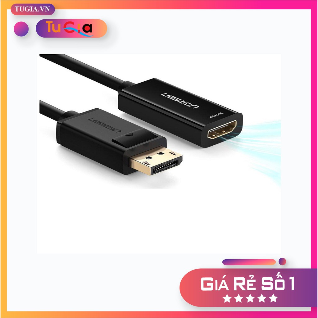 Cáp Chuyển Displayport Sang HDMI Ugreen 40362 Hàng Chính Hãng