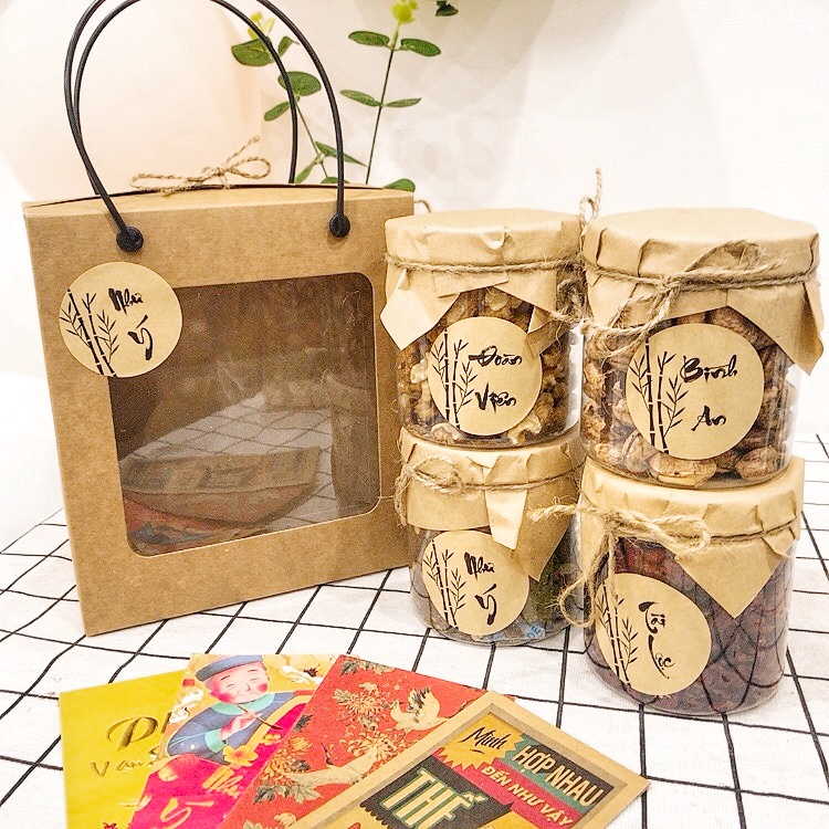 [Mã 155FMCGSALE giảm 7% đơn 500K] Set quà Hạt Dinh Dưỡng True Nuts quà tặng sức khoẻ