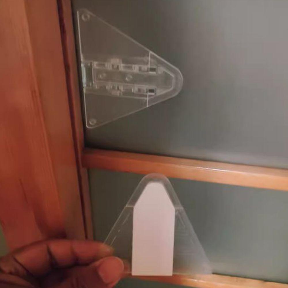 Dụng Cụ Khóa Cửa Tủ Đa Năng Bảo Vệ An Toàn Cho Bé Màu Trong Suốt Dễ Lắp Đặt