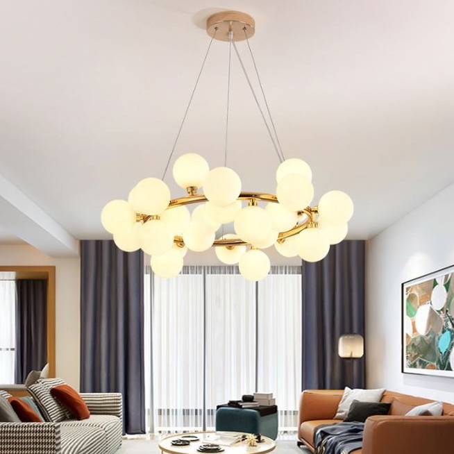 Đèn chùm MONSKY ELOS kiểu dáng hiện đại trang trí nội thất sang trọng [ẢNH THẬT 100%
