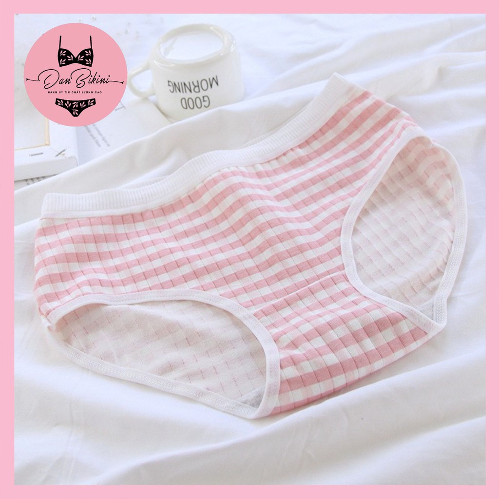 Quần Lót Nữ ❤️FREESHIP❤️ Quần Lót Nữ Cotton gân tăm hình dâu tây kháng khuẩn mềm mại mẫu 671 | BigBuy360 - bigbuy360.vn