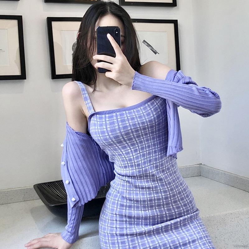 [Mã FAMAYWA giảm 10K đơn 50K] Áo Cardigan Dệt Kim Màu Trơn Cổ Chữ V Thiết Kế Quyến Rũ Cho Nữ | BigBuy360 - bigbuy360.vn