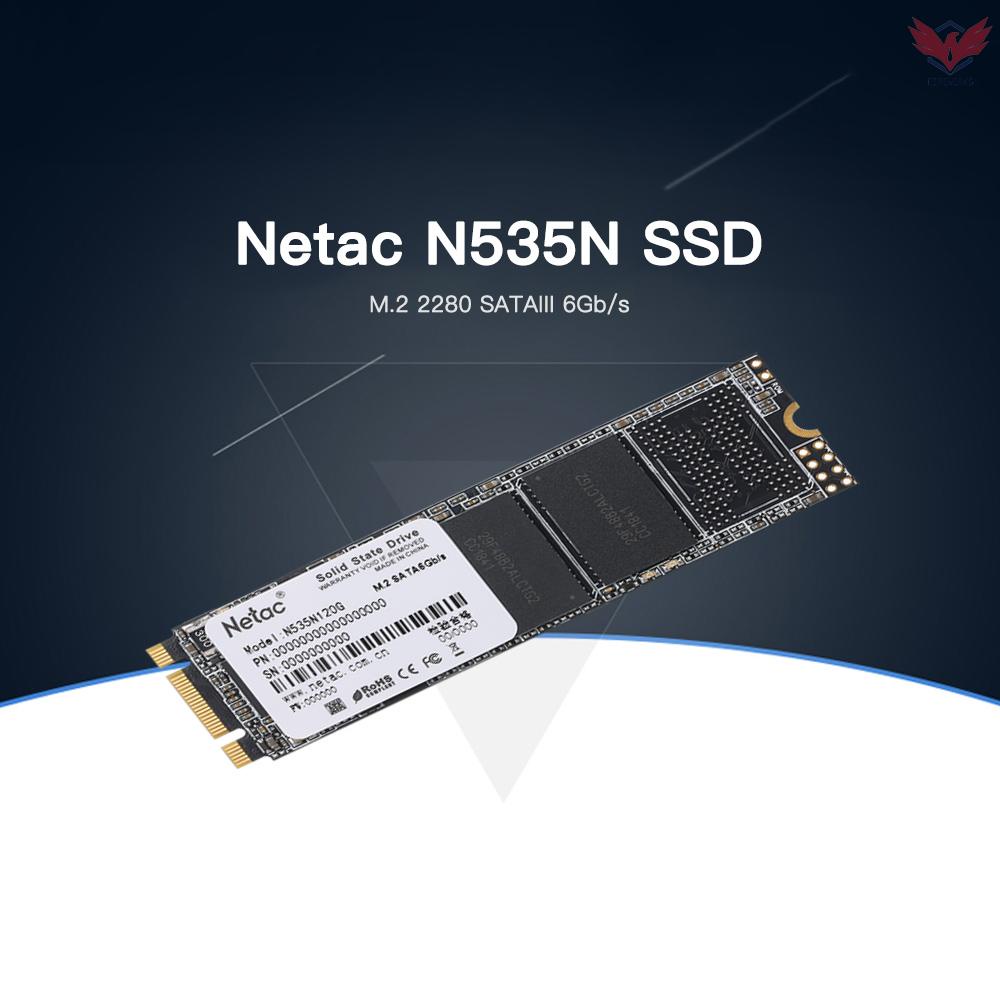 Ổ Cứng Fir Netac N535N M.2 2280 Ssd Sataiii 6gb / S 120gb Pcie Gen3 3d Mlc / Tlc Nand Flash Drive | BigBuy360 - bigbuy360.vn