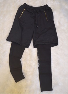 Quần short zip nam đơn giản