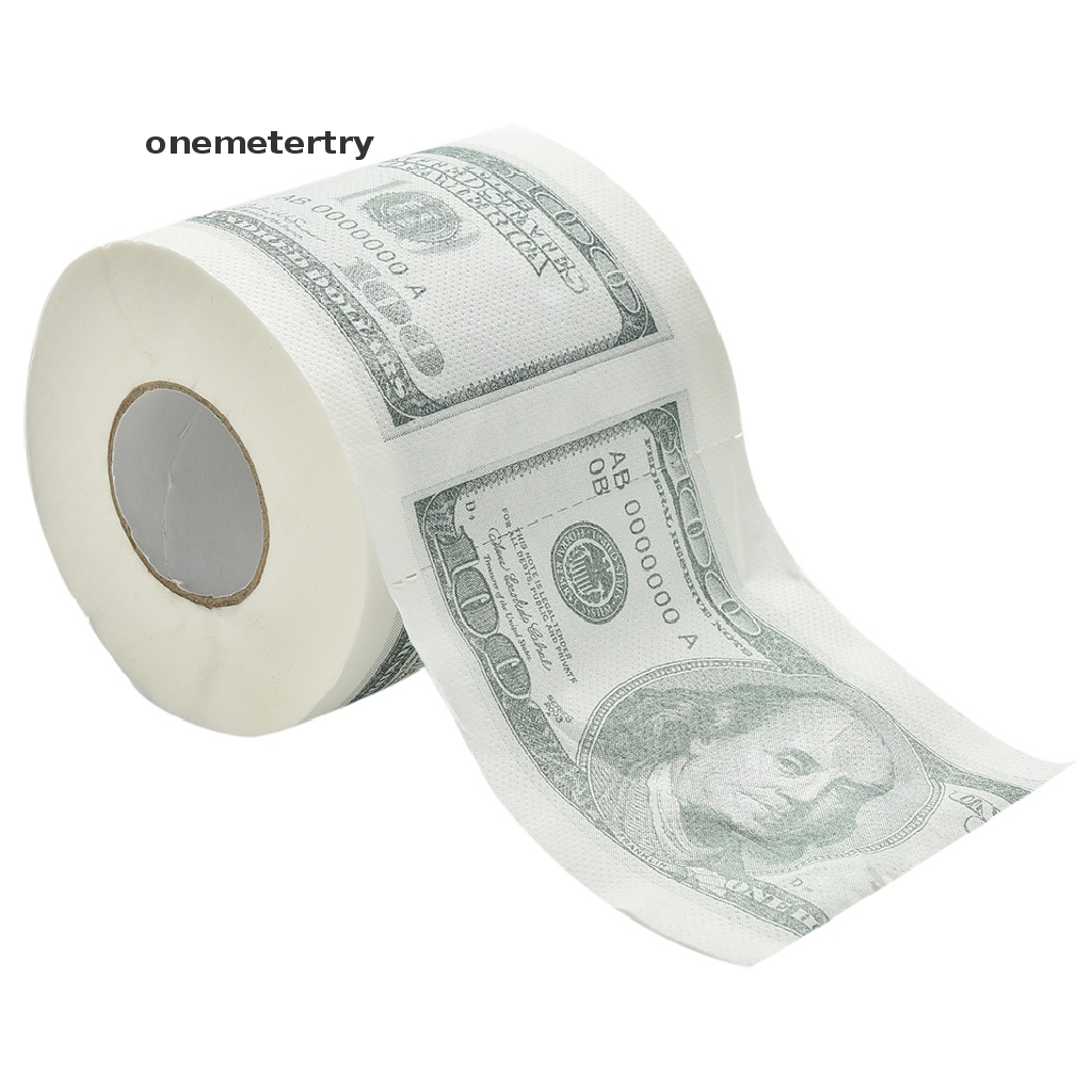 Cuộn Giấy Vệ Sinh 100.00 - Một Trăm Đô La + 1 Triệu Đô La Bill