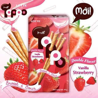 Bánh Que Toppo Nhân Vani Các Loại/Vanilla Flavor Stick
