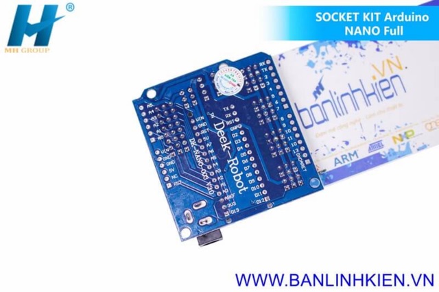 SOCKET KIT Arduino NANO Full