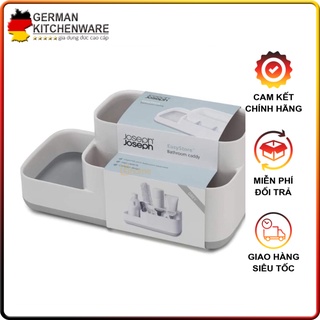🇩🇪 Khay đựng bàn chải mỹ phẩm nhà tắm Joseph Joseph 70513 EasyStore trắng xám hàng Đức nhập khẩu 🇩🇪