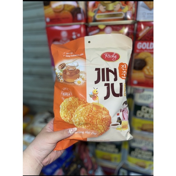 BÁNH GẠO MẬT ONG JINJU HÀN QUỐC | BigBuy360 - bigbuy360.vn