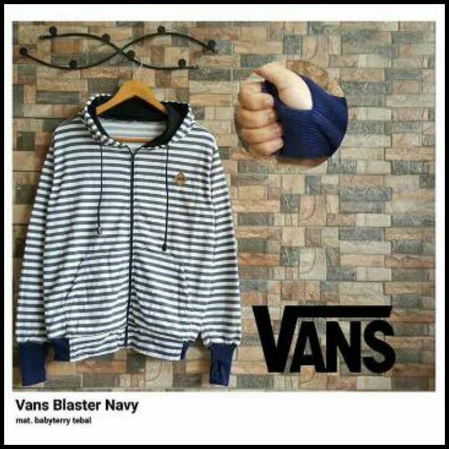 VANS Áo Khoác Hoodie In Hình Thời Trang Cho Nam