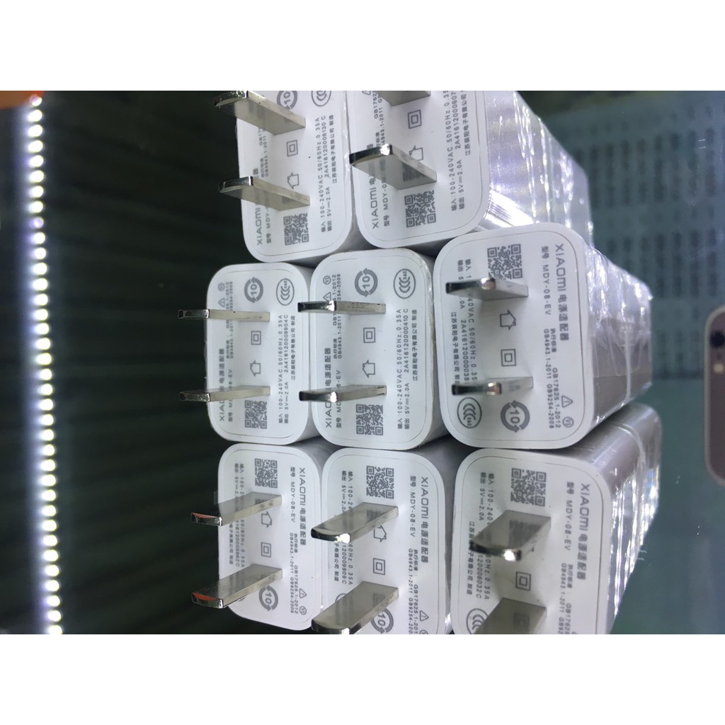 CỦ SẠC XIAOMI 2A CHÍNH HÃNG