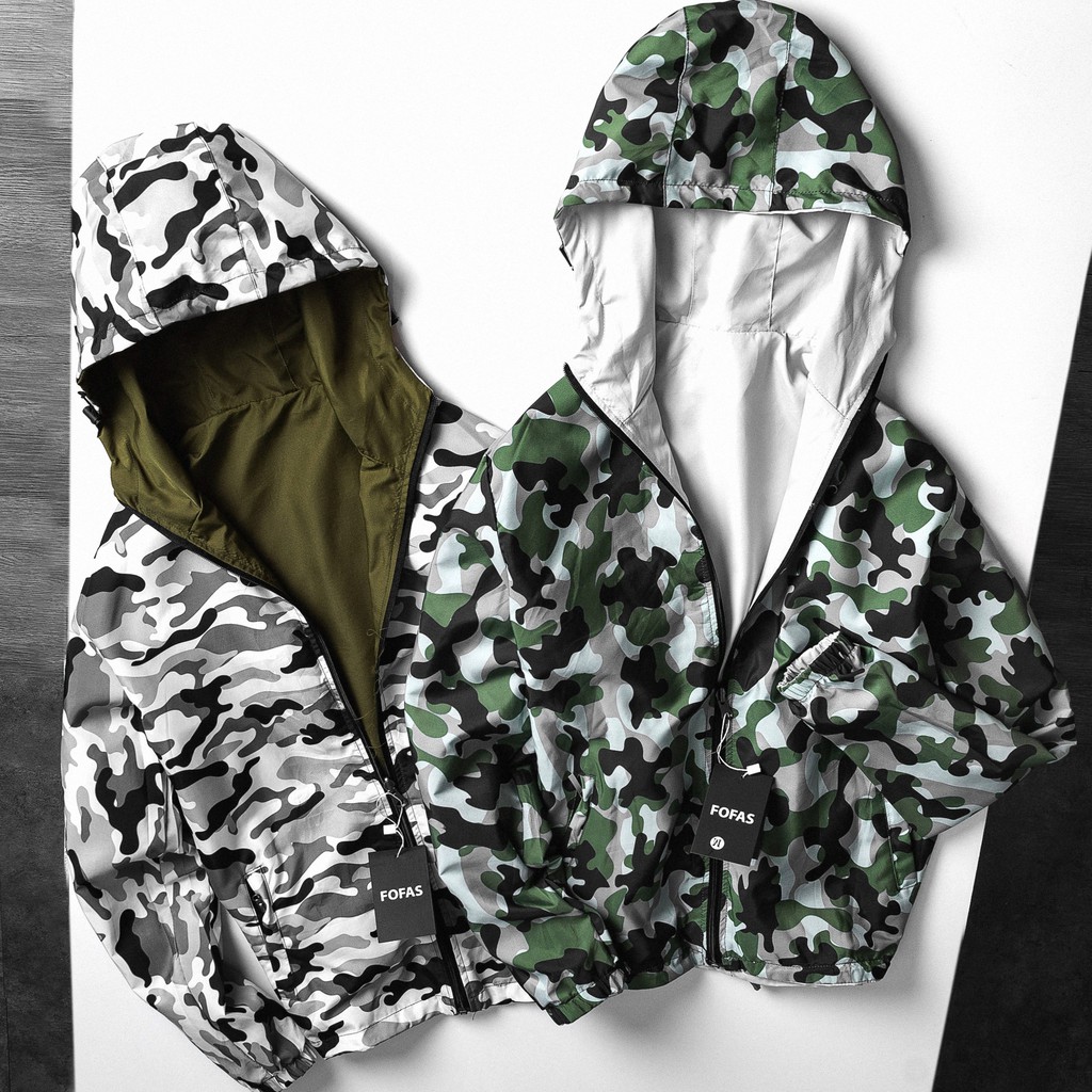 Áo khoác nam, chất vải dù 2 lớp. họa tiết trơn - camo  thoáng mát, đủ màu - BB Shop