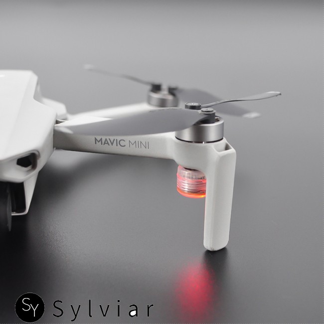 flying drone Đèn led màu xanh dương/đỏ nhấp nháy tự lắp ráp Mavic Mini