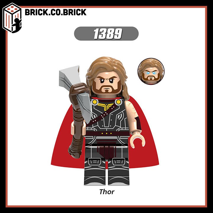 Lego Marvels Avengers End Game Đồ Chơi Lắp Ráp Minifigure Siêu Anh Hùng Captain Thor Loki Carter Groot