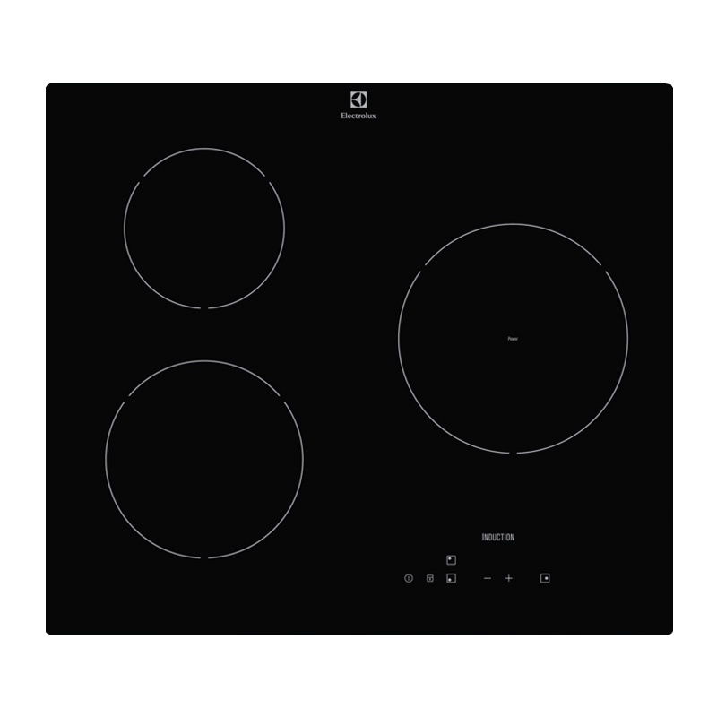 Bếp từ âm 3 vùng nấu Electrolux E6203IOK