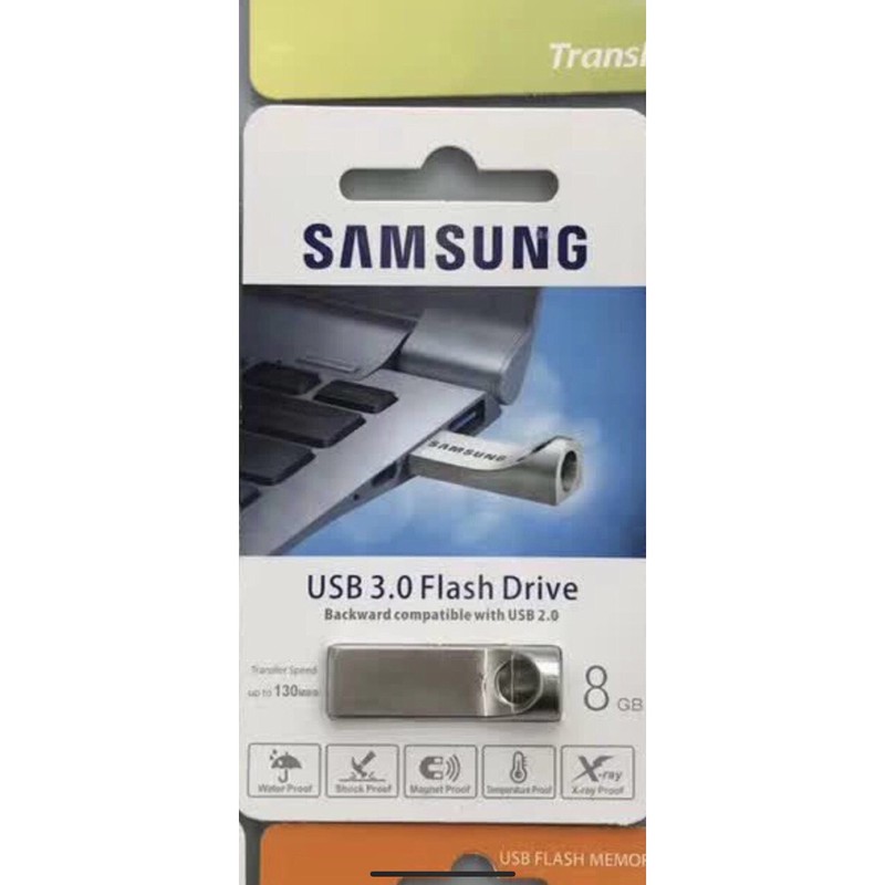 USB 4G/USB Samsung 3.0 - Silver Metal Pendrive 4G/8G/16G/32G/64G - BH 12 tháng