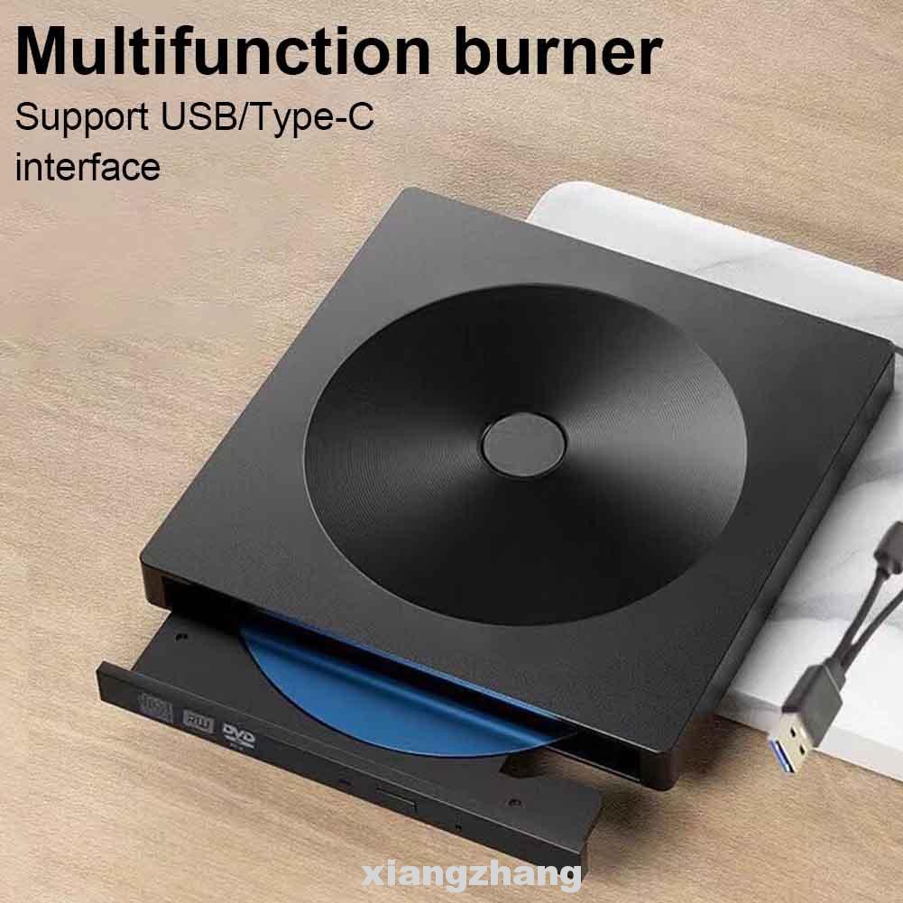 Office External Laptop USB3.0 Type C Plug And Play Fast Transmission Drive Free Computer PC DVD Burner Writer